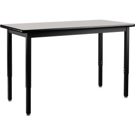 Interion® Utility Table - 72 x 24 - Gray Nebula