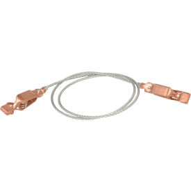 Wesco® Drum Bonding Wire 272033 - 3' Wire with 2 Alligator Clips