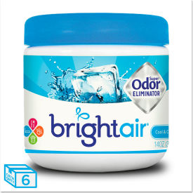 Bright Air Super Odor Eliminator Cool and Clean Blue 14 oz. 6/Case