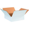 Global Industrial™ Cardboard Corrugated Boxes 12""L x 12""W x 4""H White