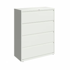Hirsh Industries® 42""W 4 Drawer Lateral File Cabinet White