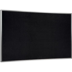 Global Industrial™ Recycled Rubber Bulletin Board 46-1/2""W x 36""H Black