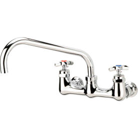 Krowne 18-814L - Royal Series 3/4"" Full Flow Wall Mount Faucet 14"" Spout Compliant