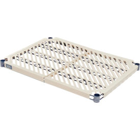 Nexel® Nexelite® Vented Plastic Mat Shelf 42""W x 24""D