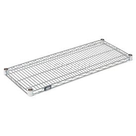 Nexel® S1842Z Poly-Z-Brite® Wire Shelf 42""W x 18""D