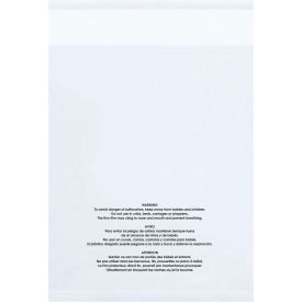 Global Industrial™ Resealable Suffocation Warning Poly Bags W/ Vent Holes 9""W x 12""L 1.5 Mil