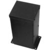 Buyers Blank Console AC010B Black Powder Coated Steel 7"" W x 6-1/8"" D 14-1/8"" H