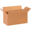 Global Industrial™ Long Cardboard Corrugated Boxes 14""L x 7""W x 7""H Kraft