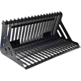 Skid Steer Rock Grader - Low Profile 72"" Wide