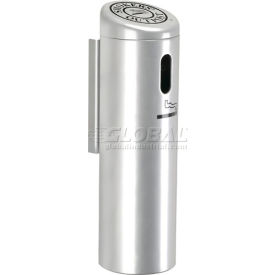 Smokers Outpost® Wall Mounted Ashtray Silver