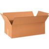 Global Industrial™ Cardboard Corrugated Boxes 24""L x 12-1/2""W x 8""H Kraft