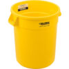 Global Industrial™ Plastic Trash Can - 20 Gallon Yellow