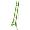 Little Giant 24' HyperLite SumoStance 375 lb. Capacity Type IAA Fiberglass Extension Ladder - 17224