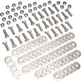 Replacement Hardware for Base for 46"" Round/Square Steel Picnic Tables