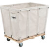 Global Industrial™ KD 16 Bushel Canvas Basket Bulk Truck