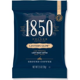 1850 Coffee Fraction Packs Lantern Glow Light Roast 2.5 oz Pack 24 Packs/Carton
