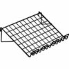 14""D X 22-1/2""W Sloping Shelf W/ 3"" Lip - Black