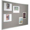 Balt® Fab-Tak Tackboard with Aluminum Trim 48""W x 48""H Granite