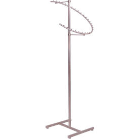 Spiral Costumer Rack - Satin Nickel