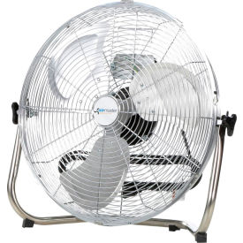 Airmaster 20"" Workstation Fan w/ Low Stand Open Drip Proof Motor 3390 CFM 1/5 HP