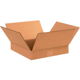 Global Industrial™ Flat Cardboard Corrugated Boxes 12""L x 12""W x 2""H Kraft
