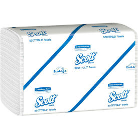 Scott Scottfold Towels 8-1/10"" X 12-2/5"" White 25 Packs/Case - KIM01960
