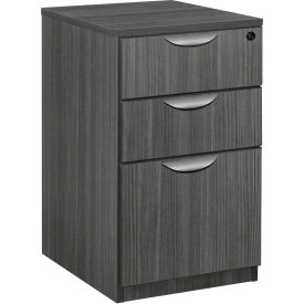 Regency Legacy Deskside Box Box File Cabinet Ash Grey