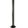 Global Industrial™ 81""H Floor Mount Orbit Steel Post and Power Outlets - Black