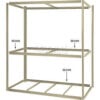 Global Industrial™ 36"" Long Tan Single Rivet Beam