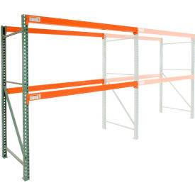Global Industrial™ Teardrop Pallet Rack Add-On 108""W x 42""D x 96""H