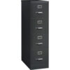 Hirsh Industries®26-1/2"" Deep 4-Drawer Letter-Size Vertical File Cabinet - Charcoal