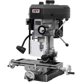 Jet 350017 JMD-15 Milling/Drilling Machine W/R-8 Taper 1HP 115/230V 1-Phase