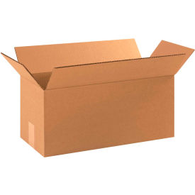 Global Industrial™ Long Cardboard Corrugated Boxes 17""L x 8""W x 8""H Kraft