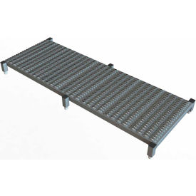 71 X 24 Inch Adjustable Height Steel Work Platform - 5""H To 8""H - WLOS571242