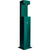 Global Industrial™ Outdoor Pedestal Bottle Filler Station Green