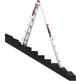 Little Giant® Velocity Articulated Extendable Ladder Aluminum 6' Type IA 300 lb. Capacity