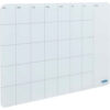 Global Industrial™ Glass Cubicle Calendar Dry Erase Board Monthly 24""W x 14""H
