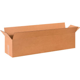 Global Industrial™ Long Cardboard Corrugated Boxes 36""L x 8""W x 8""H Kraft