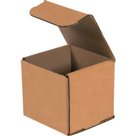 Global Industrial™ Corrugated Mailers 4""L x 4""W x 4""H Kraft