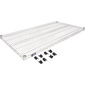 Nexel® S2448C Chrome Wire Shelf 48""W x 24""D