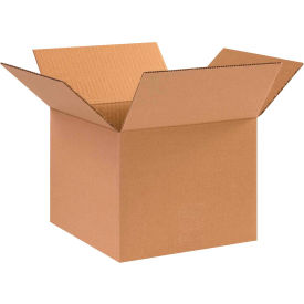 Global Industrial™ Cardboard Corrugated Boxes 10""L x 10""W x 8""H Kraft