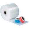 Global Industrial™ UPSable Non Perforated Bubble Roll 48""W x 125'L x 1/2"" Bubble Clear