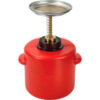 Eagle Safety Plunger Can - 2 Quart Polyethylene