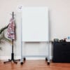 Global Industrial™ Mobile Glass Board - 36""W x 48""H