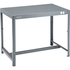 Global Industrial™ Deluxe Machine Table 12 Gauge Welded Top 36""W x 24""D x 30""H