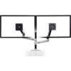 Ergotron® LX Dual Stacking Arm Polished Aluminum