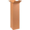 Global Industrial™ Tall Cardboard Corrugated Boxes 10""L x 10""W x 38""H Kraft