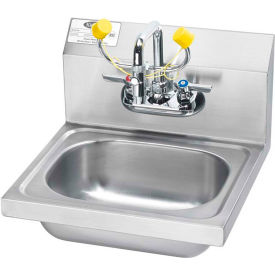 Krowne® HS-36 16"" Wide Hand Sink With Eyewash