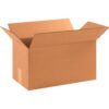 Global Industrial™ Long Cardboard Corrugated Boxes 17""L x 9""W x 9""H Kraft