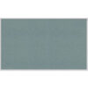 Ghent Bulletin Board - Vinyl - Aluminum Frame - 24""W x 18""H - Stone